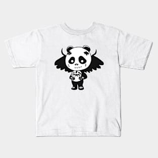 Gothic Panda Kids T-Shirt